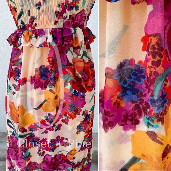 Misa Los Angeles | Dresses | Misa Los Angeles Kiana Floral Tiered Misa Los Angeles | Dresses | Misa Los Angeles Kiana Floral Tiered
